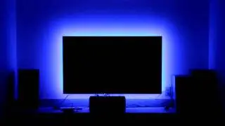 RGB LED Strip with Controller Demonstrating Different Modes