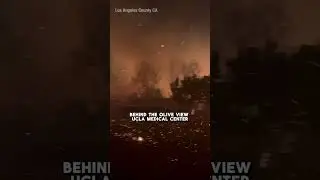 Hurst Fire and Woodley Fire UPDATE #news #wildfire #eatonfire #california