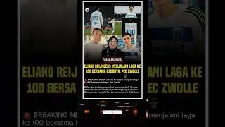 ELIANO REIJNDERS #timnas #timnasday #infotimnas #infotimnas #patrickkluivert #erickthohir #pssi #sty