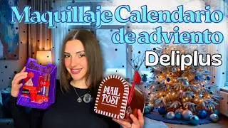 Probando el maquillaje del Calendario de Adviento de Mercadona 12 Días | ¿Merece la pena?