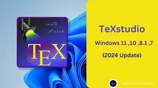How to install TeXstudio Windows 11 , 10 , 8.1 ,  7