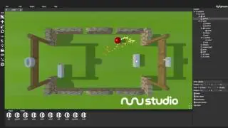 nunuStudio - Pong speed programming timelapse