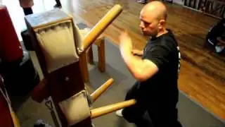 Choy Lay Fut Wooden Dummy Training