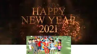 New year countdown in Santa's House//Sakura school simulator//2021