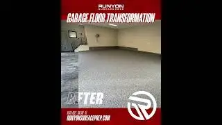 SurfaceOne Garage Floor Before and After #2