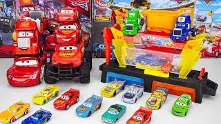 Disney Pixar Cars Unboxing Review | Disney Pixar Cars Color Changers Race Ready Car Wash Playset