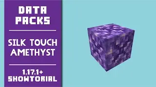 Silk Touch Amethyst [Data Pack] - Showcase/Tutorial - Minecraft 1.17.1