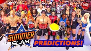 WWE SUMMERSLAM 2019 PREDICTIONS! WWE FIGURES!