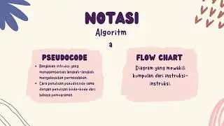 Pengenalan Algoritma Pemrograman #informatika #gurutik #guruhebat