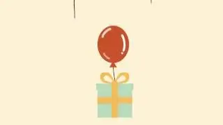 Happy Birthday short motion graphic