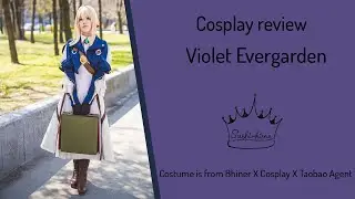 Violet Evergarden [Violet Evergarden] Bhiner cosplay review