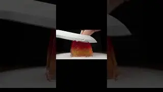 The Most Satisfying Jelly Slice Ever ASMR  #relaxing #experiment #satisfying #relax #slime