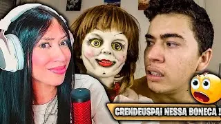 ( WHINDERSSON NUNES ) O DIA EM QUE EU ASSISTI ANNABELLE 2 - REACT