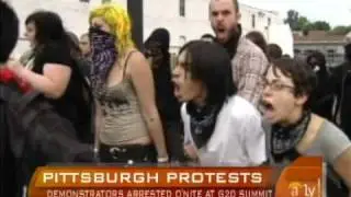 Protesters Greet G20 Leaders