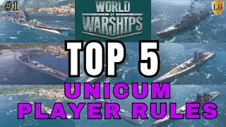 Top 5 - Unicum Player Rules | #wows #worldofwarships