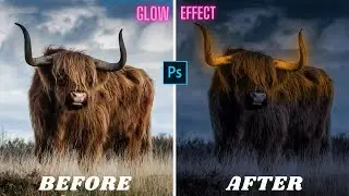 How to create a Glowing Effect in Photoshop // Glow Effect // Photoshop Tutorials