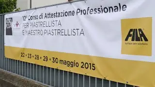 Corso per Piastrellisti a Padova - Assoposa - sede FILA Solutions