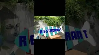 Wooden sign board for beach resort