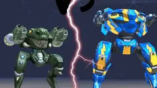 Zephyr vs Ares!Who will win?Mech Arena