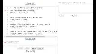 Filter vs Map vs Reduce in Python Important Interview Question