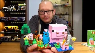 Ein bisschen was nettes zu bauen und Viecher zum Spielen. LEGO&reg; 21268 Minecraft Babyschwein-Haus.