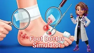Foot Doctor Simulator GamePlay | Online Browser Game | VectorDot