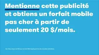 Obtiens un forfait pas cher &agrave; partir de 20 $/mois avec Lucky Mobile