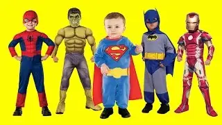 Supderhero in Real Life Finger Family Song | Nursery Rhymes And More For Kids