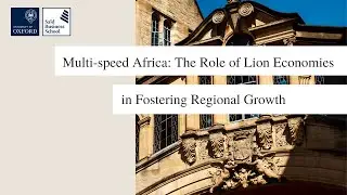 Multi-speed Africa: The role of lion economies in fostering regional growth