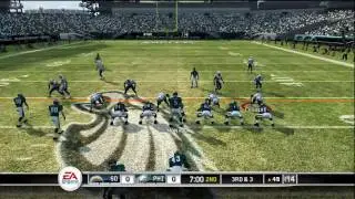Madden NFL 10 - Chargers at Eagles - Part 1 (HD)