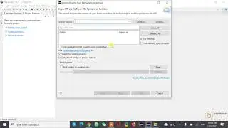 How to import an existing Java Project in Eclipse (2021 update)