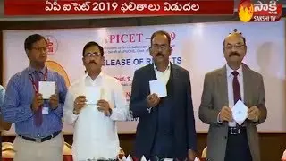 AP ICET - 2019 Exam Results Release | Sakshi TV