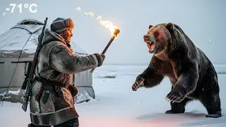 Nomads Faced the Biggest Bear in Yakutia  A Final Battle for Survival at &ndash;71&deg;C