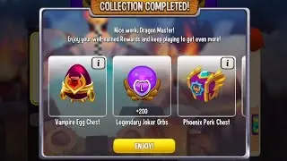 Dragon City : Get Vampire Egg Chest + Perks From Collection