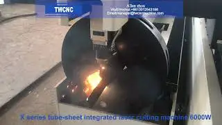 XD series tube-sheet integrated heavy industrial laser cutting machine 6000W