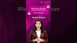 Weekly Wisdom with Vidya | Axis Mutual Fund (26th Sept 2025)