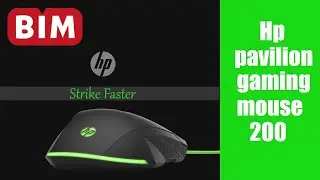 BİMDEN ALDIĞIM OYUNCU MOUSE !! (Hp Pavilion Gaming Mouse 200)