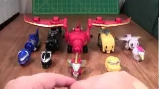 Power Rangers Gosei Great Megazord Review (Megaforce  Deluxe Bandai Toy)