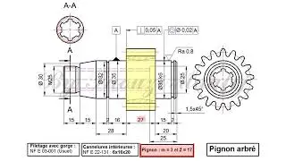 Générateur d'arbres d'AutoCAD Mechanical.