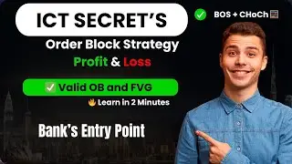 ICT Trading Strategy Explained | Order Block & FVG Smart Money Concept