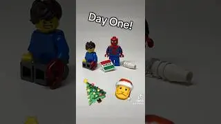 DAY ONE of the #Lego #Marvel advent calendar! #christmas #spiderman #legomarvel #legospiderman #afol