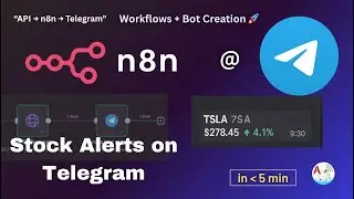Stock Market Alerts on Telegram Using n8n &ndash; Fully Automated in 5 Minutes! | amplifyabhi