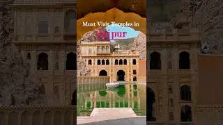 Must Visit Temples in Jaipur 🦚✨
