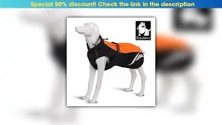 Limited Truelove Waterproof Reflective Stripe Dog Coat Vest Outdoor Walking Dog Raincoat Nylon Pet&bull;