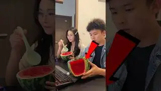 The hollow watermelon by greedy girl #watermelon #greedygirl