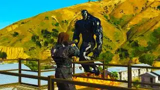 GTA 5 Ultimate Graphics Mod Winter Soldier VS Venom Fight