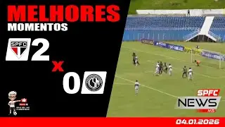 🚀 GOL OLÍMPICO NA COPINHA! São Paulo 2 x 0 Maruinense | Melhores Momentos | Copinha 2026