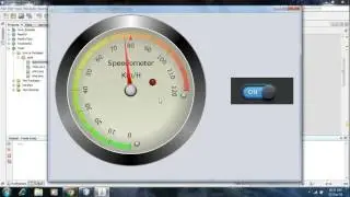 Analog Speedometer Using Java