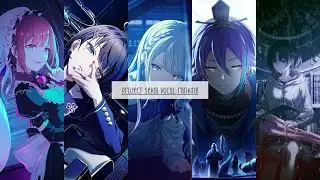 Ranking PRSK Vocals + my favourite cards, stamps and alts