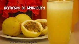 Refresco de Maracuyá dos formas de preparar  / Frozen de Maracuyá
